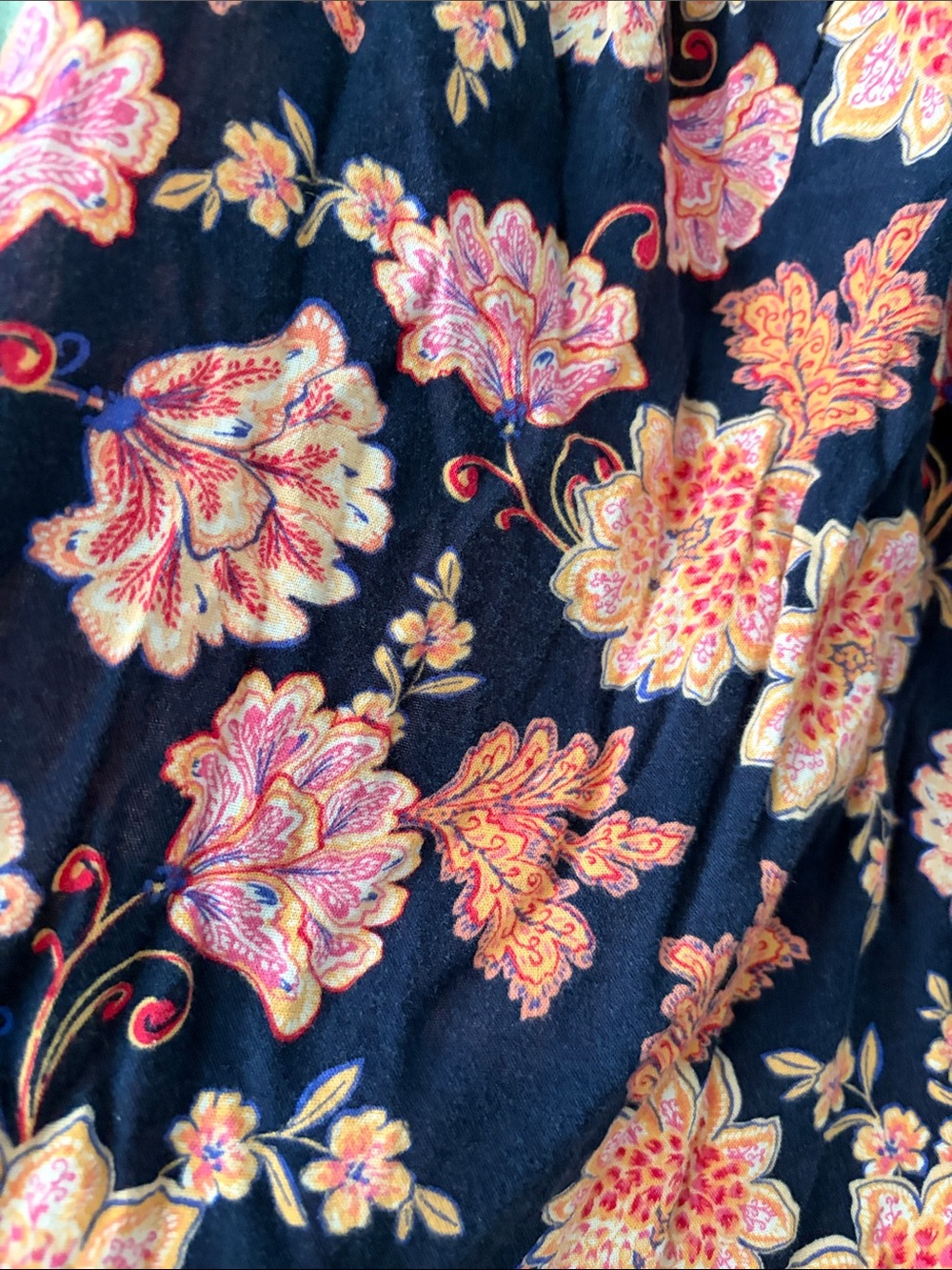 Bloho Floral Maxi Sundress with Pink Blooms - Picture 4 of 9